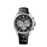  Shop Authentic Hugo Boss Driver Black Dial Black Leather Strap Watch for Men - 1512879 - Luxxuri