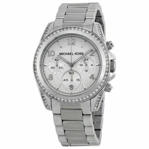  Shop Authentic Michael Kors Blair Silver Dial Silver Steel Strap Watch for Women - MK5165 - Luxxuri