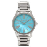  Shop Authentic Michael Kors Hartman Quartz Blue Dial Silver Steel Strap Watch For Women - MK3519 - Luxxuri