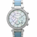  Shop Authentic Michael Kors Parker White Dial Two Tone Steel Strap Watch for Women - MK6138 - Luxxuri
