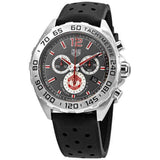  Shop Authentic Tag Heuer Formula 1 Manchester United Special Edition Grey Dial Black Silicone Strap Watch for Men - CAZ101M.FT8024 - Luxxuri
