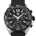 Tag Heuer Formula 1 Black Dial Black Leather Strap Watch for Men - CAZ1010.FT8024