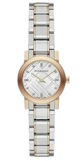 Burberry The City Silver Dial Two Tone Steel Strap Watch for Women - BU9214