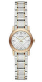  Shop Authentic Burberry The City Silver Dial Two Tone Steel Strap Watch for Women - BU9214 - Luxxuri