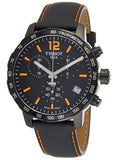  Shop Authentic Tissot Quickster Chronograph Black Dial Watch For Men - T095.417.36.057.00 - Luxxuri