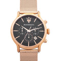  Shop Authentic Maserati Epoca Black Dial Gold Mesh Bracelet Watch For Men - R8873618005 - Luxxuri