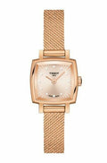  Shop Authentic Tissot Lovely Square Lady Quartz Rose Gold Dial Rose Gold Mesh Bracelet Watch For Women - T058.109.33.456.00 - Luxxuri