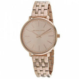  Shop Authentic Michael Kors Pyper Three-Hand Rose Gold Dial Rose Gold Steel Strap Watch For Women - MK3897 - Luxxuri