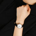  Shop Authentic Tissot Everytime Small White Dial Black Leather Strap Watch For Women - T109.210.16.032.00 - Luxxuri