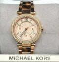  Shop Authentic Michael Kors Parker Gold Dial Two Tone Steel Strap Watch for Women - MK5841 - Luxxuri