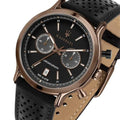  Shop Authentic Maserati Legend Chronograph Black Dial Black Leather Strap Watch For Men - R8871638001 - Luxxuri