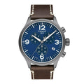  Shop Authentic Tissot Chrono XL Blue Dial Brown Leather Strap Watch For Men - T116.617.36.047.00 - Luxxuri