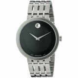  Shop Authentic Movado Esperanza 39mm Black Dial Silver Steel Strap Watch For Men - 0607057 - Luxxuri