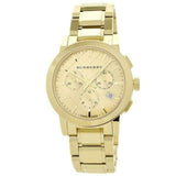  Shop Authentic Burberry The City Gold Dial Gold Steel Strap Watch for Women - BU9753 - Luxxuri
