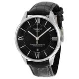  Shop Authentic Tissot Chemin Des Tourelles Powermatic 80 Black Dial Black Leather Strap Watch For Men - T099.407.16.058.00 - Luxxuri