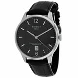  Shop Authentic Tissot Chemin Des Tourelles Powermatic 80 Black Dial Black Leather Strap Watch For Men - T099.407.16.447.00 - Luxxuri
