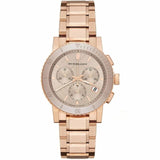  Shop Authentic Burberry The City Rose Gold Dial Rose Gold Steel Strap Watch for Women - BU9703 - Luxxuri