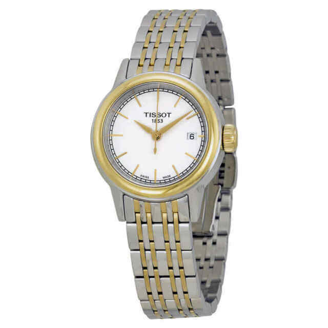 Shop Authentic Tissot Carson Steel Lady White Dial Quartz Watch For Women - T085.210.22.011.00 - Luxxuri