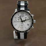  Shop Authentic Tissot Quickster Chronograph NBA Brooklyn Nets Watch For Men - T095.417.17.037.11 - Luxxuri
