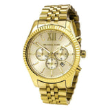  Shop Authentic Michael Kors Lexington Gold Dial Gold Steel Strap Watch for Men - MK8281 - Luxxuri