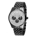 Shop Authentic Michael Kors Lexington Chronograph Crystals Silver Dial Black Steel Strap Watch for Men - MK8605 - Luxxuri
