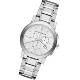  Shop Authentic Burberry The City White Dial Silver Steel Strap Watch for Men - BU9750 - Luxxuri