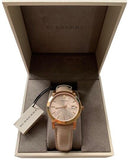  Shop Authentic Burberry The City Beige Dial Brown Leather Strap Watch for Women - BU9014 - Luxxuri