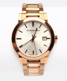  Shop Authentic Burberry The City White Dial Rose Gold Steel Strap Watch for Women - BU9004 - Luxxuri