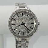  Shop Authentic Michael Kors Runway Crystals Silver Dial Silver Steel Strap Watch for Women - MK3822 - Luxxuri