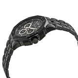  Shop Authentic Bulova Octova Chronograph Black Crystal Dial Black Steel Strap Watch for Men - 98C134 - Luxxuri