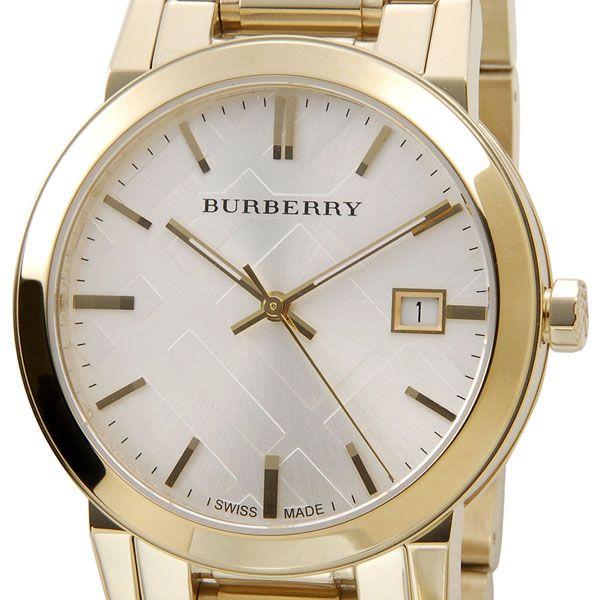  Shop Authentic Burberry The City Silver Dial Gold Steel Strap Unisex Watch - BU9003 - Luxxuri