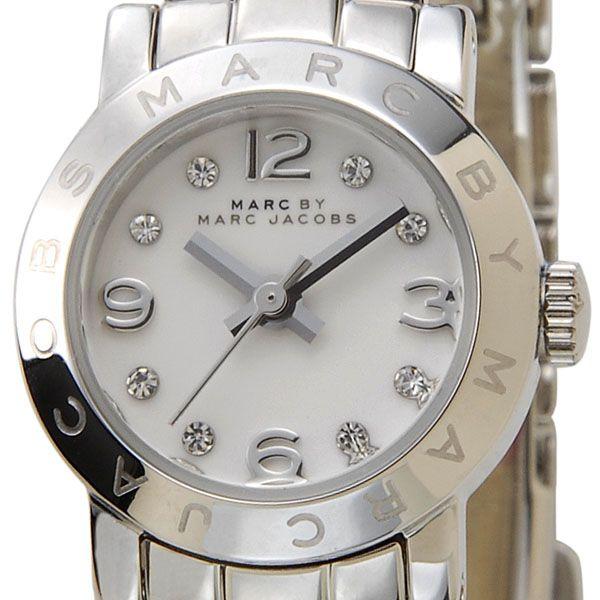  Shop Authentic Marc Jacobs Amy Dinky White Dial Silver Steel Strap Watch for Women - MBM3225 - Luxxuri