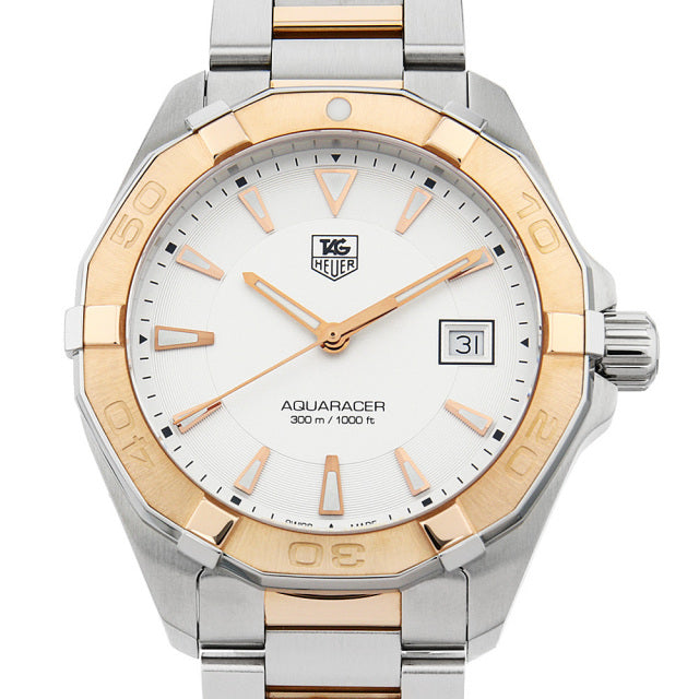  Shop Authentic Tag Heuer Aquaracer White Dial Watch for Men - WAY1150.BD0911 - Luxxuri
