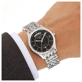  Shop Authentic Tissot T Classic T One Automatic Black Dial Silver Steel Strap Watch For Men - T038.430.11.057.00 - Luxxuri