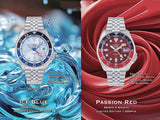  Shop Authentic Seiko 5 Sports Thong Sia Limited Edition Red Dial Silver Steel Strap Watch For Men - SSK031K1 - Luxxuri