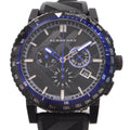  Shop Authentic Burberry The City Chronograph Black Dial Black Rubber Strap Watch For Men - BU9806 - Luxxuri
