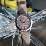  Shop Authentic Burberry The City Silver Dial Multicolored Leather Strap Watch for Women - BU1873 - Luxxuri