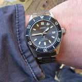  Shop Authentic Seiko Prospex 1965 Modern Re Interpretation Automatic Black Dial Silver Steel Strap Watch For Men - SPB143J1 - Luxxuri