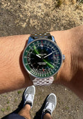  Shop Authentic Breitling Navitimer Automatic 41mm Green Dial Silver Steel Strap Watch for Men - A17326361L1A1 - Luxxuri
