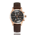  Shop Authentic Hugo Boss Jet Grey Dial Brown Leather Strap Watch for Men - 1513281 - Luxxuri