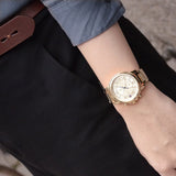  Shop Authentic Tommy Hilfiger Claudia Gold Dial Gold Steel Strap Watch for Women - 1781821 - Luxxuri