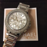  Shop Authentic Michael Kors Camille Silver Dial Silver Steel Strap Watch for Women - MK5634 - Luxxuri