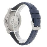  Shop Authentic Emporio Armani Luigi Chronograph Blue Dial Black Leather Strap Watch For Men - AR60011 - Luxxuri