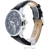  Shop Authentic Tommy Hilfiger Keagan Quartz Grey Dial Black Leather Strap Watch for Men - 1791289 - Luxxuri