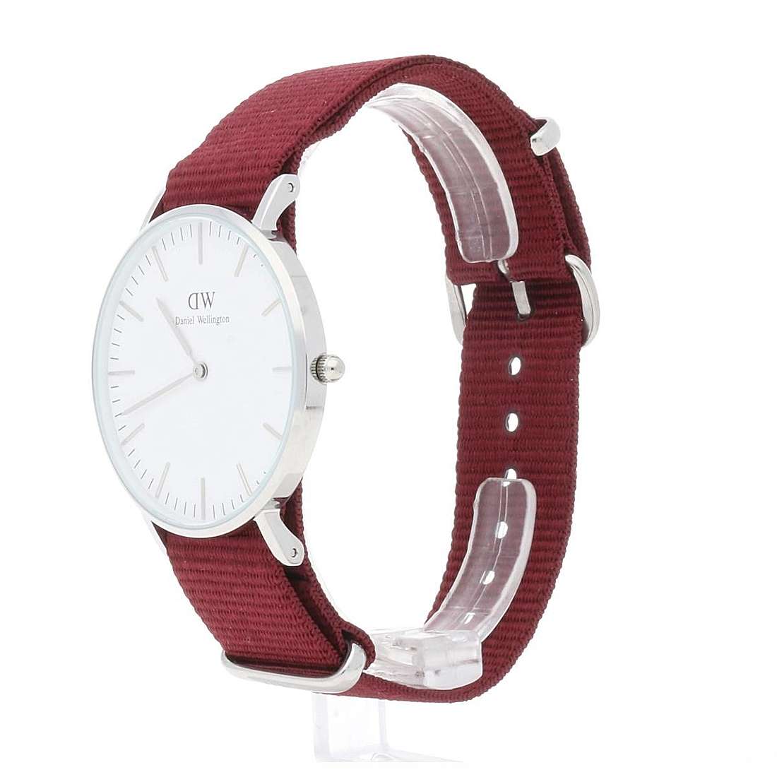 Shop Authentic Daniel Wellington Classic Roselyn White Dial Red NATO Strap Watch For Women - DW00100272 - Luxxuri