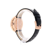  Shop Authentic Swarovski Crystalline Pure Black Dial Black Leather Strap Watch for Women - 5275043 - Luxxuri