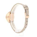  Shop Authentic Swarovski Crystal Flower Grey Dial Grey Leather Strap Watch for for Women - 5552424 - Luxxuri