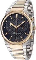  Shop Authentic Salvatore Ferragamo F-80 Classic Black Dial Two Tone Steel Strap Watch for Men - SFME00921 - Luxxuri
