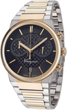  Shop Authentic Salvatore Ferragamo F-80 Classic Black Dial Two Tone Steel Strap Watch for Men - SFME00921 - Luxxuri
