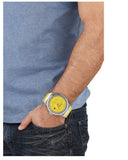  Shop Authentic Salvatore Ferragamo F-80 Classic Yellow Dial Yellow Rubber Strap Watch for Men - SFHY01222 - Luxxuri